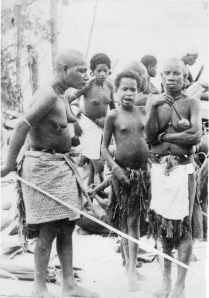 Natives at Hollandia, New Guinea.  August 1944,