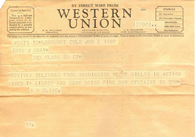 450607 Telegram Verne KIA