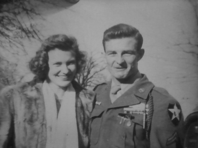Bonnie Gray & Harry Nordman Gray -- 1945